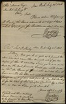 Letter from Thomas Pitts to James B. Finley by Thomas Pitts
