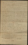 Letter from William Scott to James B. Finley