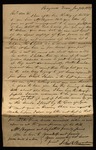 Letter from John B. Bayard to James B. Finley