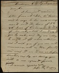 Letter from Jesse B. Green to James B. Finley