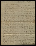 Letter from Mary E. Bayard to James B. Finley
