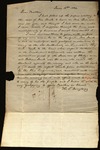 Letter from Thomas L. Douglass to James B. Finley