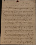 Letter from Uriah Heath & John Alexander to James B. Finley