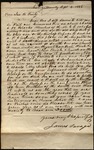 Letter from James Savage to James B. Finley