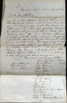 Letter from Wyandot Nation & Squire Gray Eyes to James B. Finley