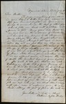 Letter from Catherine Hicks & John Hicks to James B. Finley
