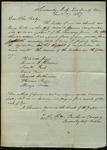 Letter from E.R. Hill to James B. Finley