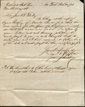 Letter from Lane & Tippett to James B. Finley