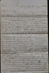 Letter from Peter Simpkins to James B. Finley by Peter Simpkins