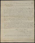 Letter from Henry Howe to James B. Finley