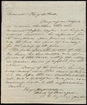 Letter from J.C. Eby to James B. Finley