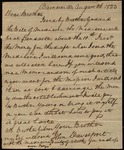 Letter from John Davenport to James B. Finley
