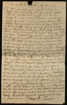 Letter from Billings Otis Plympton to James B. Finley