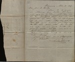 Letter from S.C. Thomas to James B. Finley