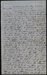 Letter from John Glime to James B. Finley by John Glime