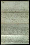 Letter from R. Bowland to James B. Finley by R. Bowland