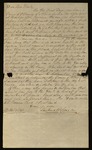 Letter from Joshua Robinson to James B. Finley