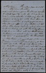 Letter from Joshua Clarke to James B. Finley