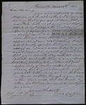 Letter from James Gassner to James B. Finley