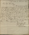 Letter from H.W. Smith, Ian Runkin & E.L. Hazel to James B. Finley