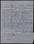 Letter from D. Coon to James B. Finley