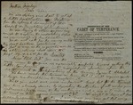 Letter from H.S. Elliott to James B. Finley
