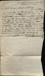Letter from J.M. Wisehart to James B. Finley
