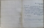 Letter from E. Thomson to James B. Finley