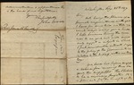 Letter from John Woods to James B. Finley