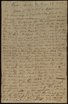 Letter from James B. Finley to W.B. Lewis
