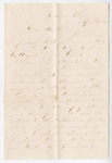 Letter from Wilbur F. Armstrong to Jacob G. Armstrong by Wilbur F. Armstrong