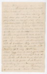 Letter from Abram Hull to William Armstrong and Jane Armstrong