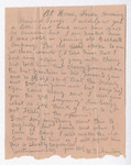 Letter from Wilbur F. Armstrong to George W. Porter