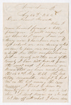 Letter from Thomas S. Armstrong to Francis P. Porter by Thomas S. Armstrong