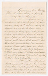 Letter from W.G. Spencer to Armstrong Family