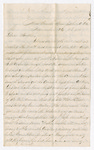 Letter from Thomas S. Armstrong to Jacob G. Armstrong by Thomas S. Armstrong