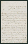 Letter from Thomas S. Armstrong to Flavilla Armstrong