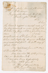 Letter from Thomas S. Armstrong to Paymaster General's Office by Thomas S. Armstrong