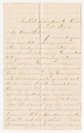 Letter from Mary Armstrong to Thomas S. Armstrong
