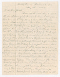 Letter from Thomas S. Armstrong to Jacob G. Armstrong