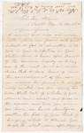 Letter from John Porter to Jacob G. Armstrong