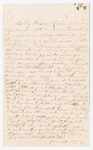 Letter from Thomas S. Armstrong to Jacob G. Armstrong