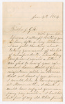 Letter from Dick to Jacob G. Armstrong