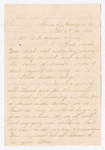 Letter from Jacob G. Armstrong to W.G. Spencer